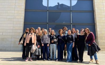 (Español) Viaje a Valencia del alumnado del Máster MUPIA. Visita al IVAM y al Taller de Pablo Vindel con Álvaro de los Ángeles